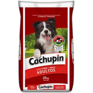bolsa de comida para perro marca cachupin de 25 kg